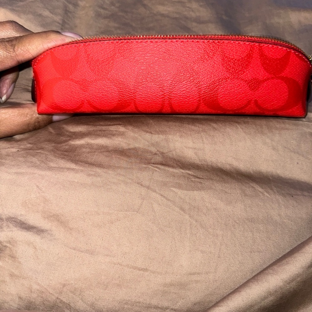 NWT Coach pencil case